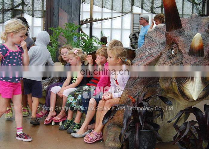 Outdoor Artificial Fiberglass Dinosaur Model