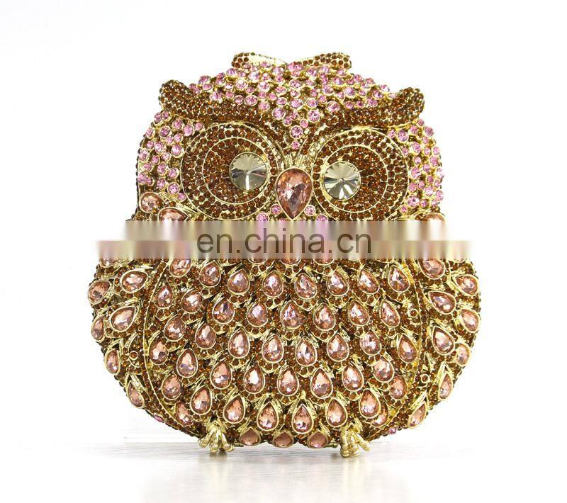 Newest colorful Crystal Evening Clutch Bag