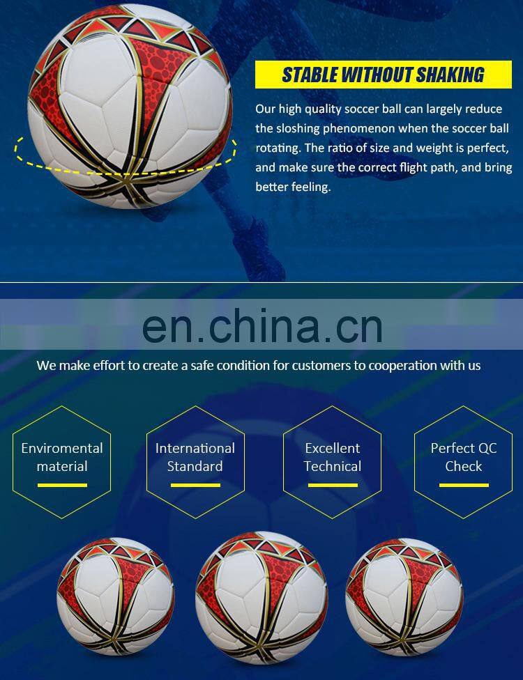Size 5/ 4/ 3/ 2/ 1 PU, PVC, Real Leather Soccer Balls in Bulk