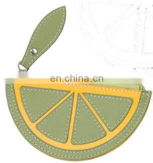 WHOLESALE CHANGE PURSE LEATHER WATERMELON POUCH