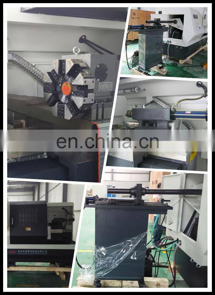 1000 / 1500/ 2000mm single spindle automatic cnc lathe chuck type machine price CK6150A