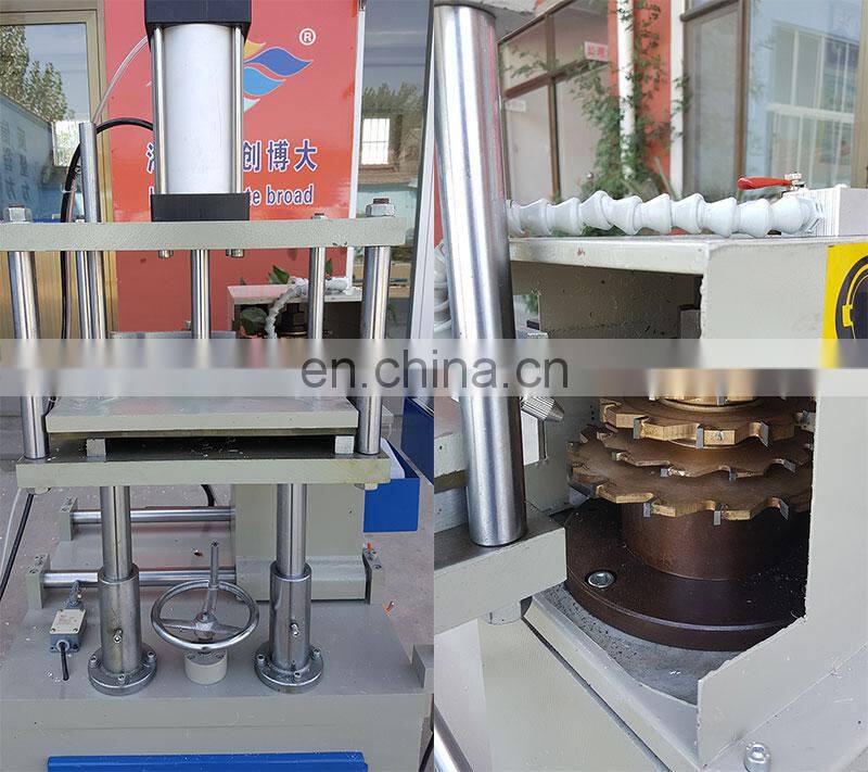 LXD04-200 aluminium profiles end face milling machine