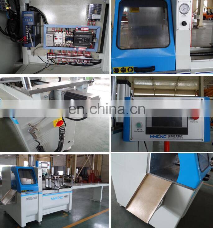 CNC Aluminum Window Door Corner Connector Heavy Duty Cutting Saw for 90 Degree Cutting