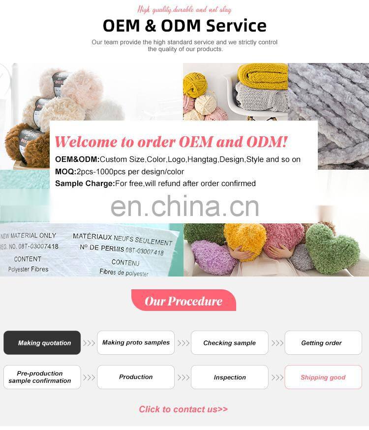 Yarncrafts Custom Logo Security Suppliers Anti-pilling Knitting Crochet Cotton Yarn