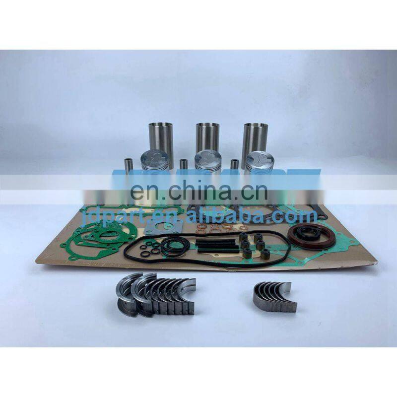 L3E Cylinder Overhaul Liner Kit With Piston Ring Full Gasket Set Bearings For Mitsubishi