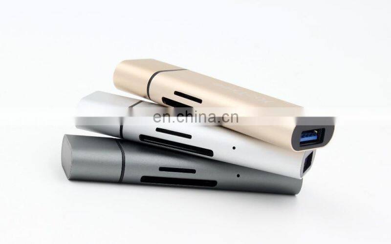 newest fashionable card reader with TF and SD slot