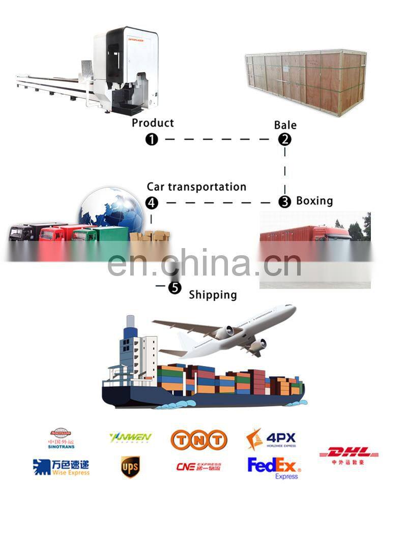 Best quality cost effective economic tube fiber laser cutting machine optional power