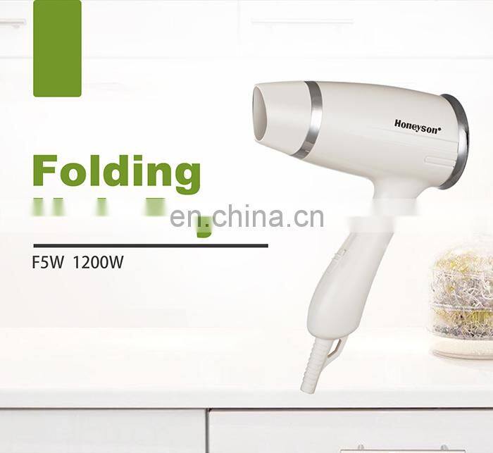 Honeyson oem cheap hotel guest room low watt hair dryer