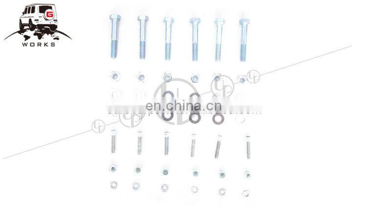 W464 exhaust system for G-class W463A G500 G63 2018-2020y original exhaust system with 6 end pipes and valve control