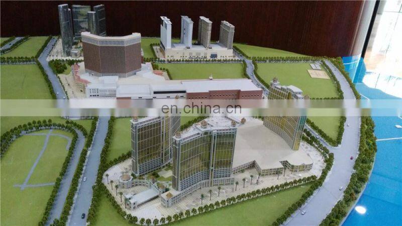 Hongkong city planning model for project bidding , architectural site models
