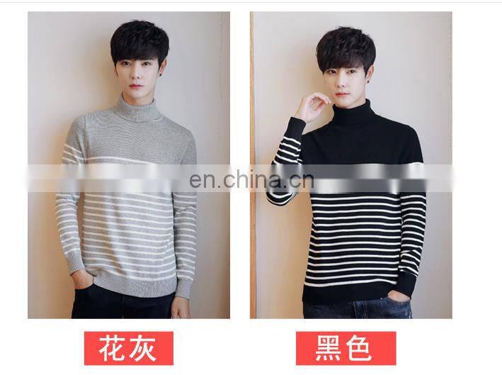Factory direct sale fashion pullover fashion men's turtleneck sweater