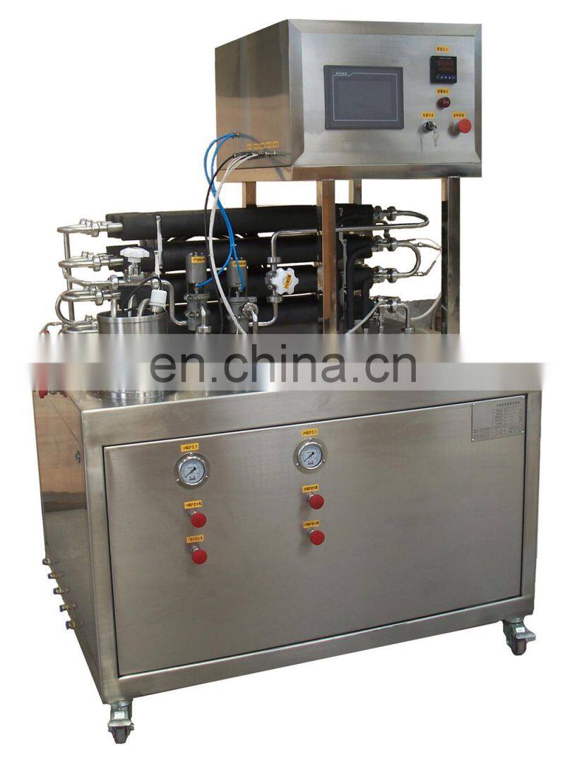 Small UHT milk sterilizer machine mini lab automatic UHT fruit juice sterilizer machinery best design cheap price for sale