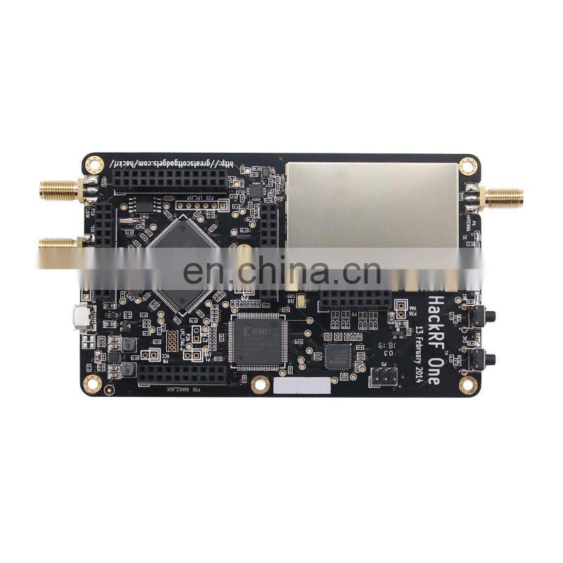 1MHz-6GHz HackRF One SDR Open Source Board + Aluminum Alloy Shell+High Precision Crystal Oscillator