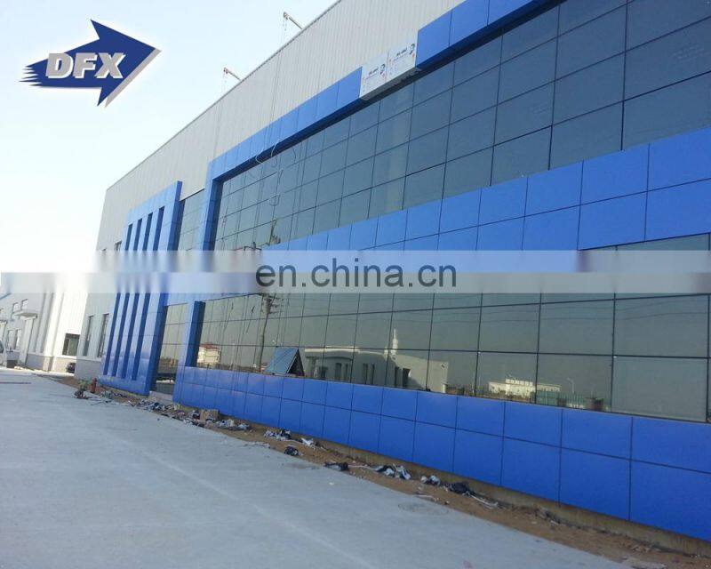 High Rise Structural Steel Section Prefabricated Steel Building for Supermarket Shopping Mall