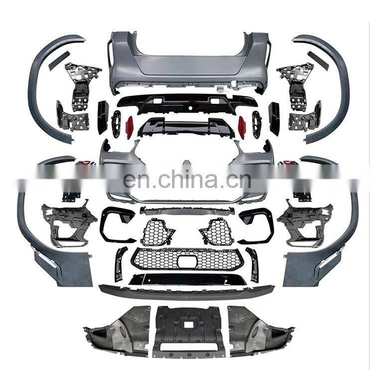 Runde Exceptional Quality Kit For 19-21 BMW X6 G06 Upgrade F96 X6M Body Kit Front Bumper Rear Bumper Wheel Eyebrow Fog Lamp