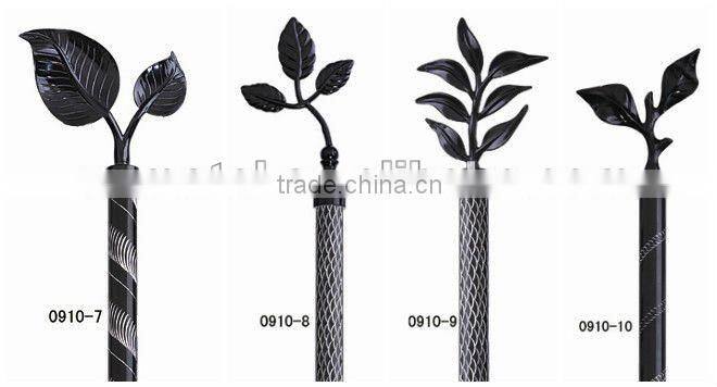 wrought iron curtain rod ,Curtain finial