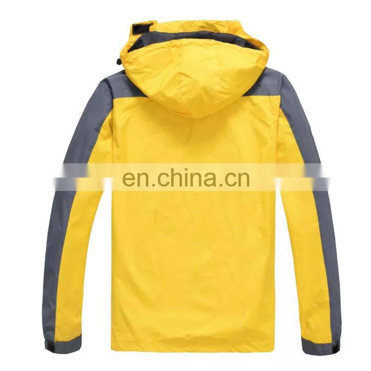 High Quality Custom Color Unisex Outdoor Nylon Windbreaker Jacket for Delivery Man