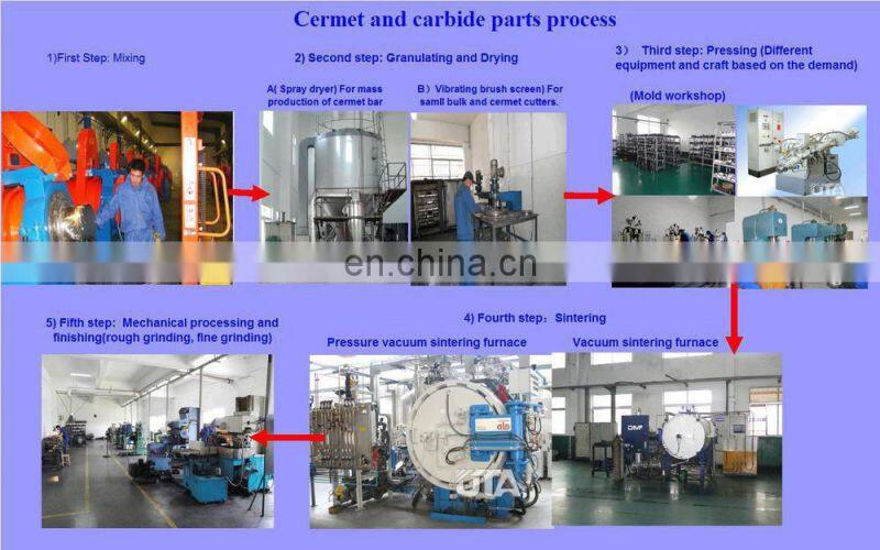 Ti(C,N) based Cermet rods/plate hard metal cutting tools in milling cutter grinding carbide, round tungsten carbide rods,