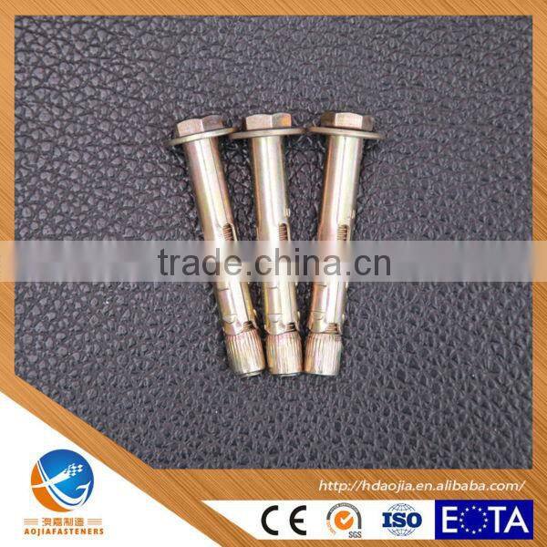 AOJIA ANCHOR made in china Sleeve anchor with hex nut/anchor bolt /expansion bolt for saudi arabia market