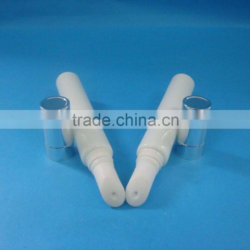 PE plastic tube for lip gloss with UV screw cap