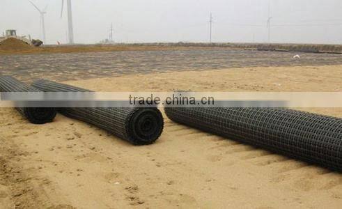 warp knitted polyester Geogrid with competitive price
