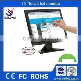 15Inch POS Touchscreen TFT LCD Used Computers Monitor