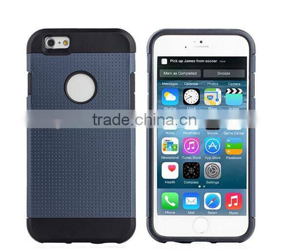 2015 China Factory Newest Colorful Tough Slim Armor Case Shockproof for IPhone6 4.7 case Cover back case