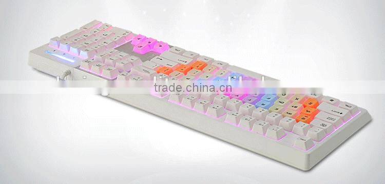 New Product Micro Wired RGB Backlit Keyboard For Sale