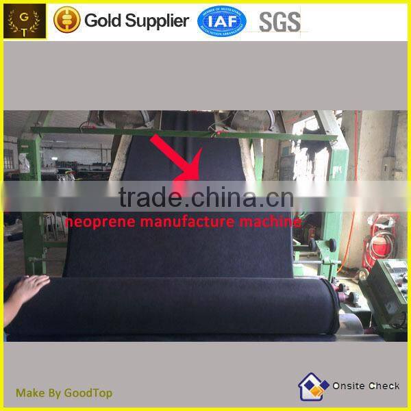 2mm neoprene fabric rubber sheet