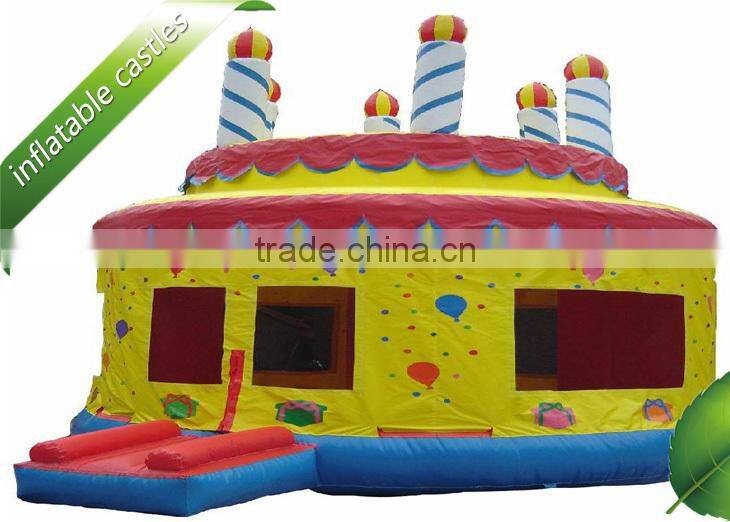 Yellow castle inflatable bouncers inflatable bounce house inflatable jumpers jumpers for rent