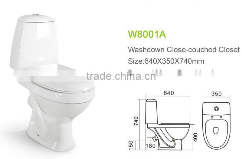 X-trap Gravity flushing p-trap 180mm sale toilet accessory