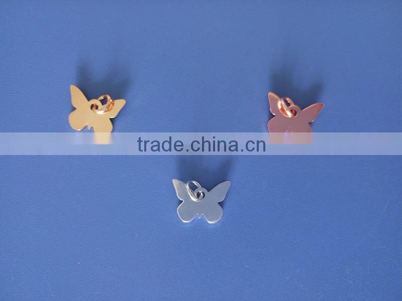 Stamping Blanks Gold Filled Charms Personalized Tag for Bracelet