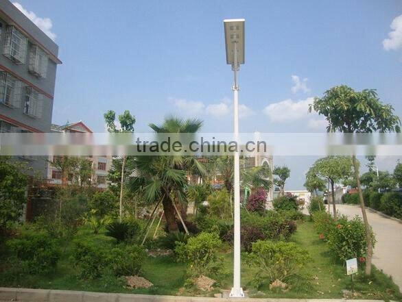 20W all in one solar LED street light solar street lighting