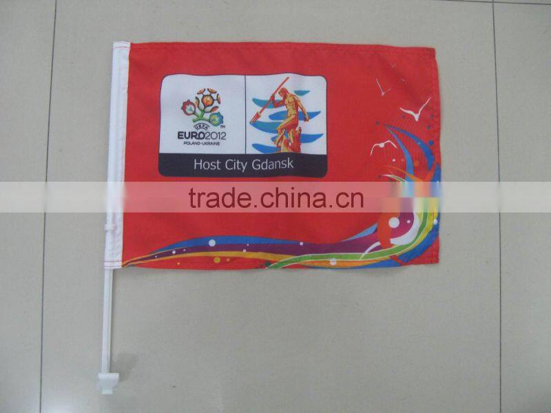 NO MOQ and Fast Delivery promotional custom car flags