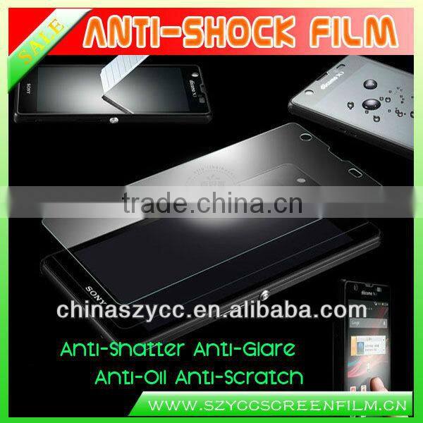 PAC 4-6H Hardness New Products 2013 Shatter-proof Screen Guarder For Sony XperiaZ L36h