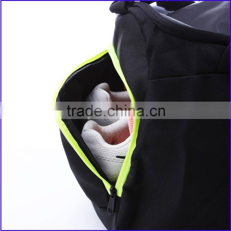 Any style handle and shoulder strap three functions sport gym bag