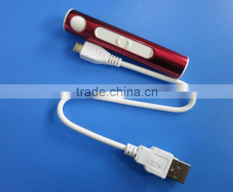 Colorful Eco-friendly USB Charging Electronic Arc Clipper Lighters in stock