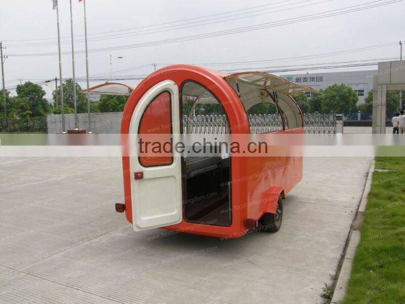 mobile food cart with wheels