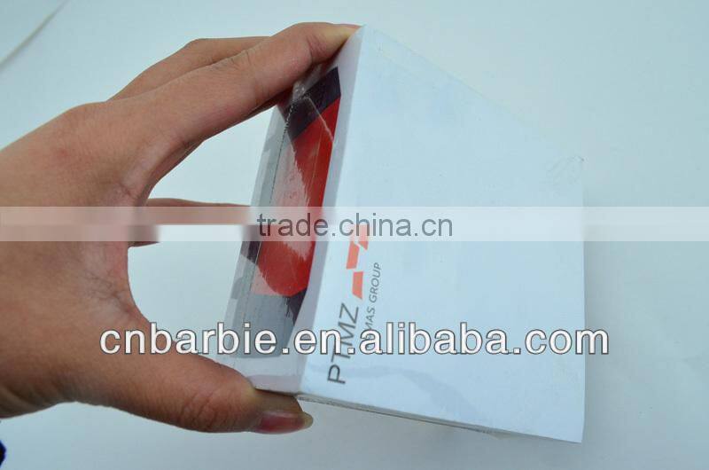 custom 10x10 cube memo pad