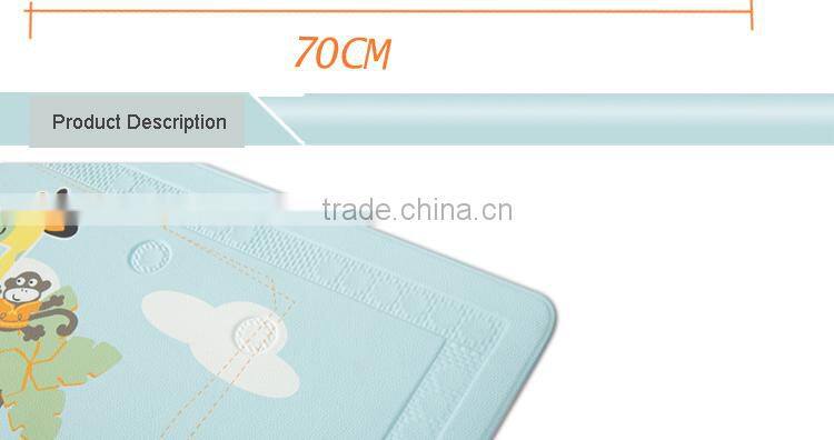 PM1811 2014 China Cheap Anti-slip Duck Cartoon PVC Baby Bath Mat with Non-slip Cups