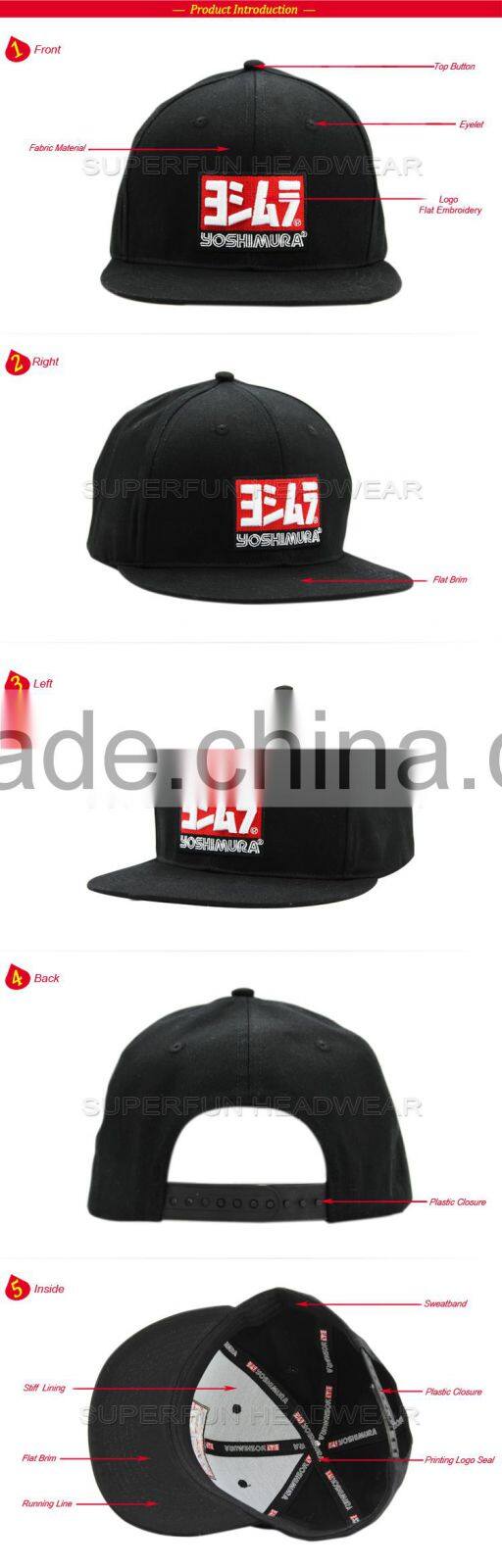 adult sports snapback cap for sale