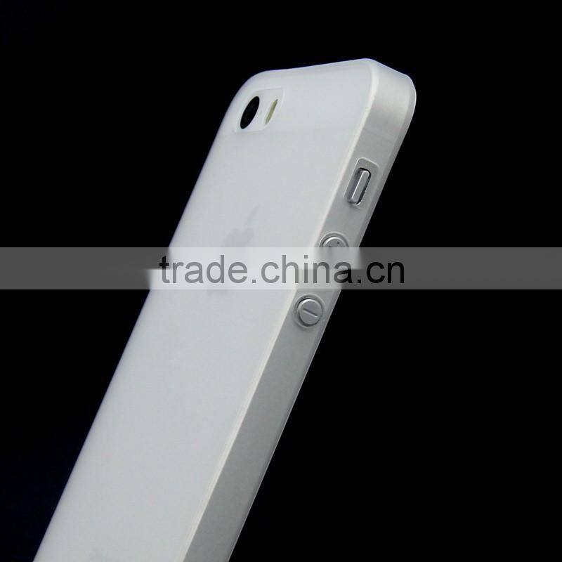 0.35mm 4-side protected matte mobile phone case for Apple accessories ,For iPhone SE thin case