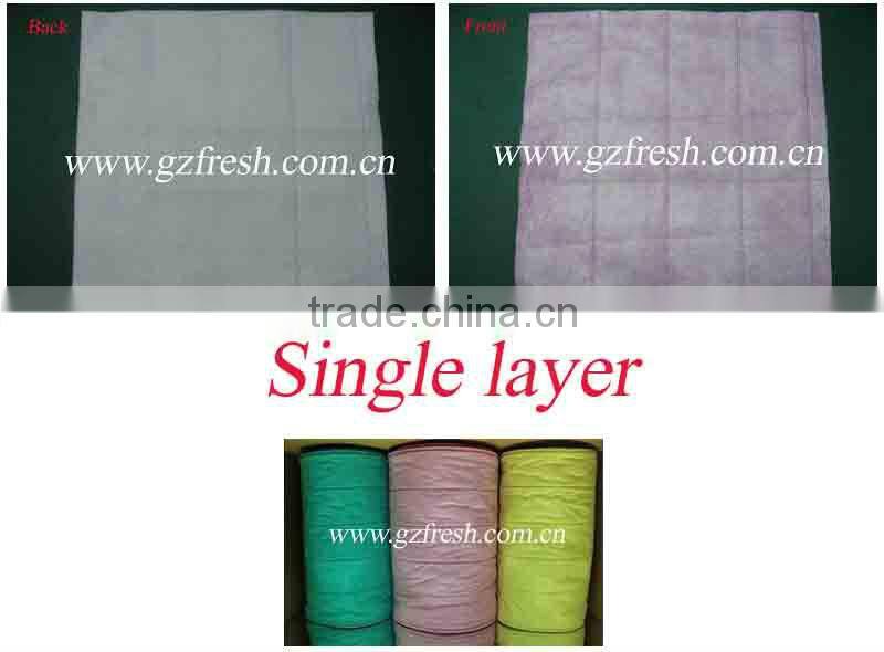 Ultrasonic stitched media/nonwoven pocket filter material (manufacturer)