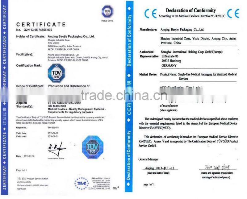 Autoclave Steam Sterilization Indicator Tape