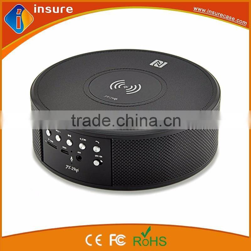 mini size round chargeable speaker with 2000mA battery