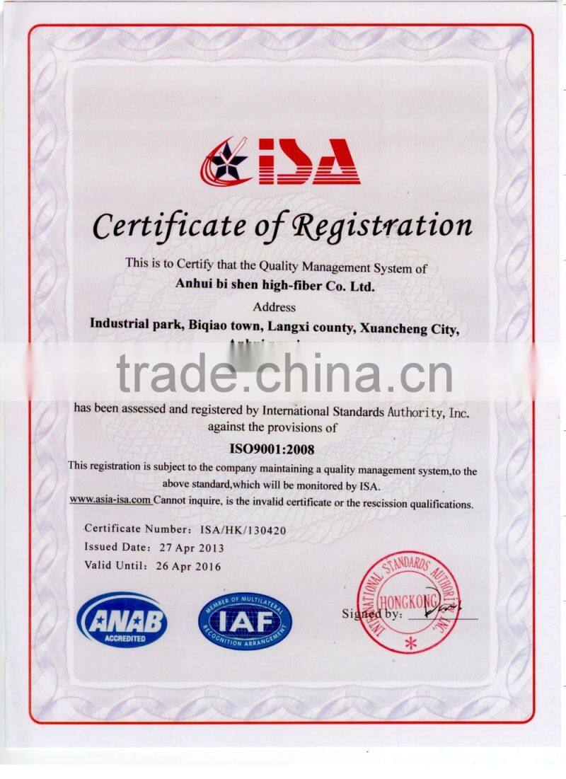 manufacturer for colours polyester staple fiber