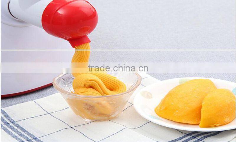 New & Hot Sale 2 in 1 Salad Maker & Frozen Fruit Dessert Maker, Ice Cream Maker, Healty Dessert Maker