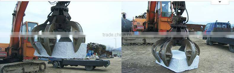 ISO-Certified waste metal handler hydraulic scrap grab