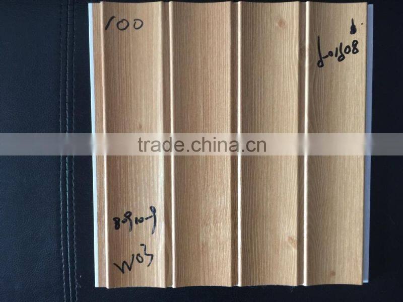 OUMEIJIA PVC laminated wooden wall panels popular in Pakistan from jiaxing import export