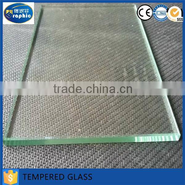 8mm thick chemical resistant tempered glass plate on sale